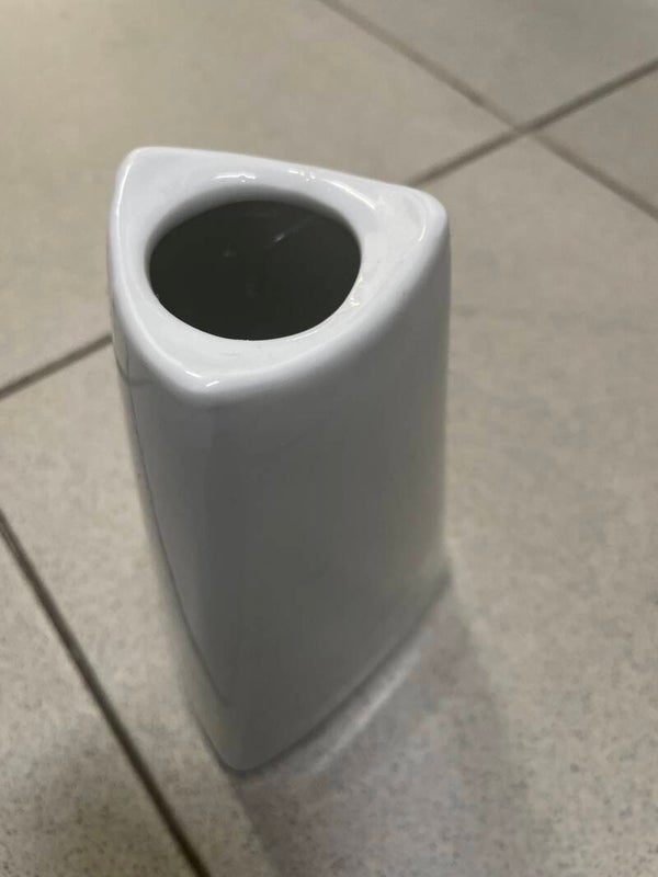 White ceramic vase- Vase ***