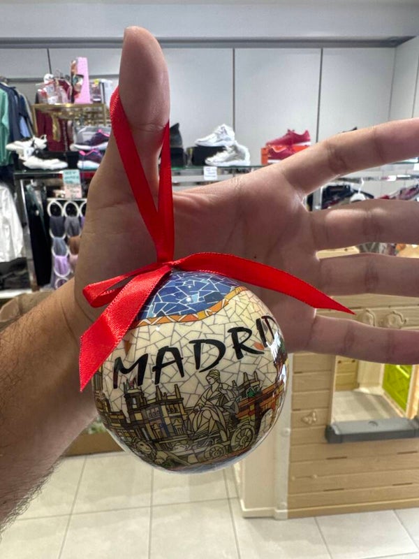 Madrid Christmas Tree Ornament - Christmas*