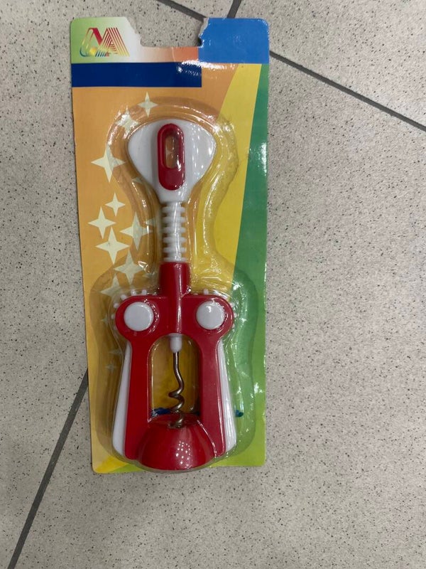 Corkscrew Wine Bottle Opener- Supplies ***