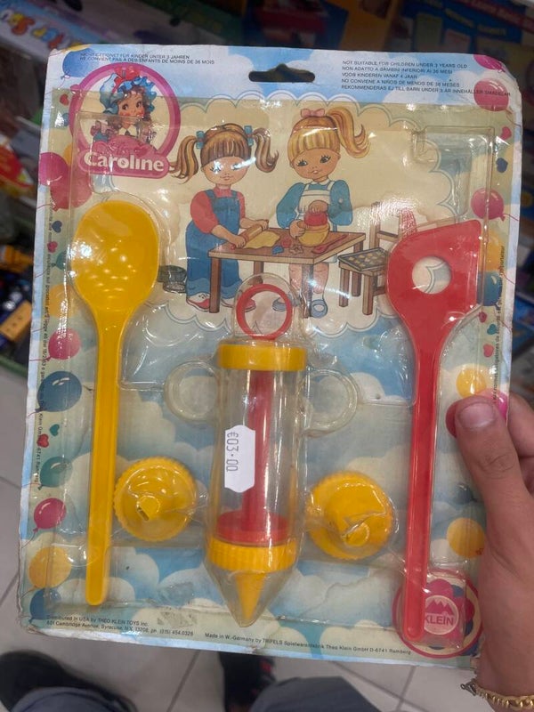 Vintage Caroline Bakery Set - New - Toys