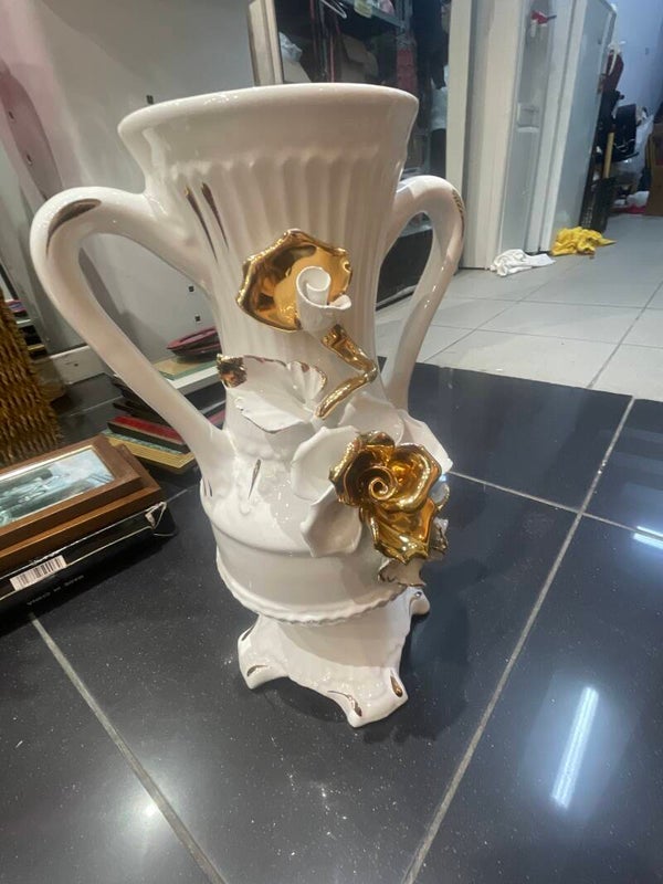 porcelain two-handled vase - Decor*