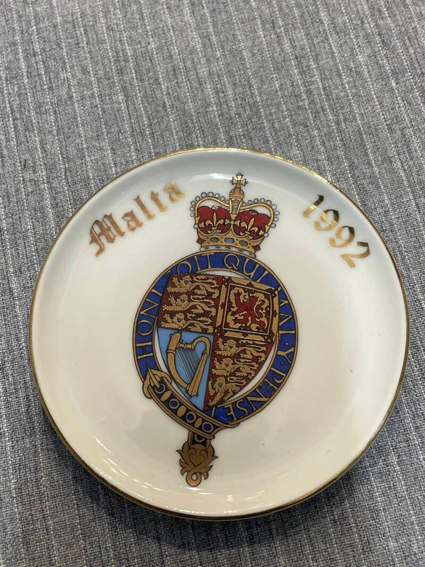Porcelain Malta 1992 Plate - Collectibles