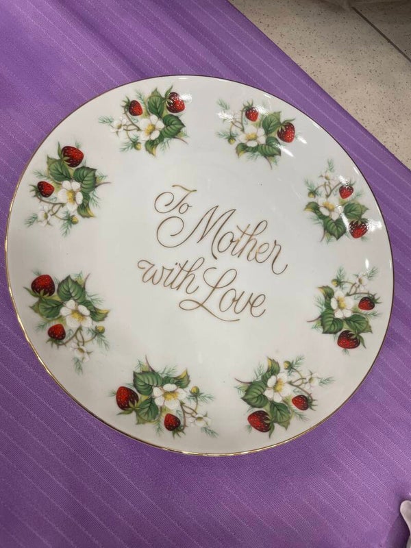 To Mother With Love Plate - Gifts