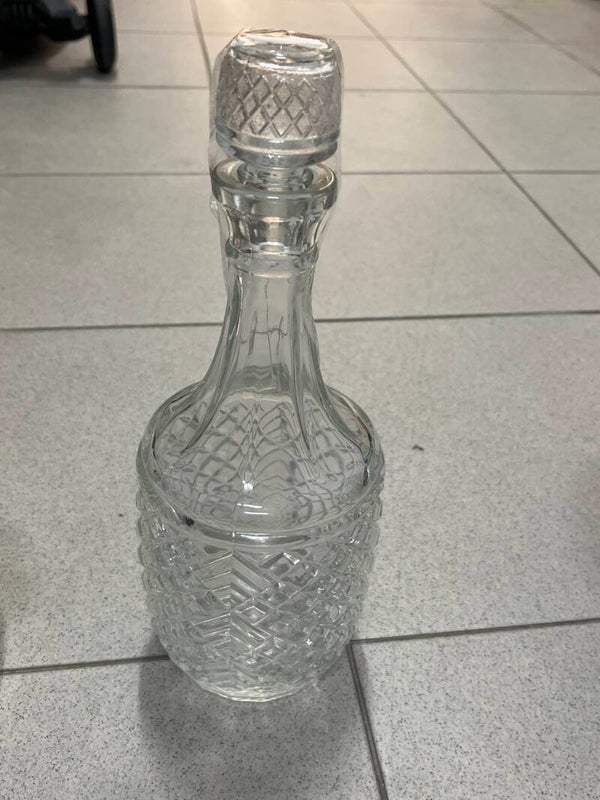 Glass Whiskey Bottle - Supplies