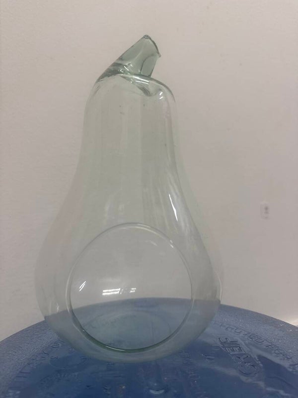 Glass pear terrarium- Decor ***