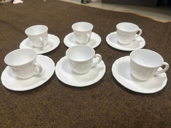 Tea cups 12pcs- Supplies***