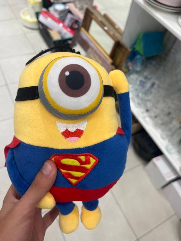 Superman minion soft toy - toys*
