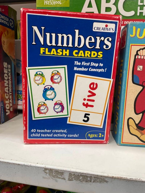 Numbers Flash Cards - Games