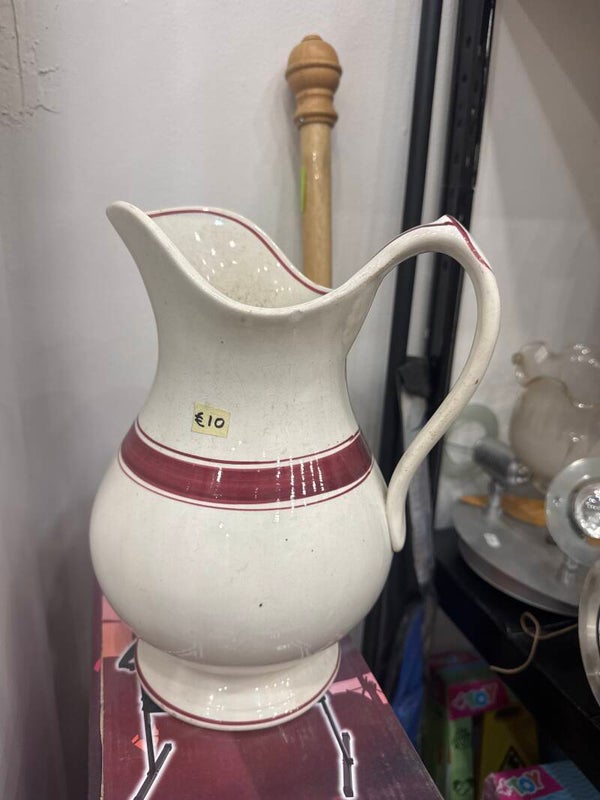 Vintage Ironstone wash pitcher -Decor***