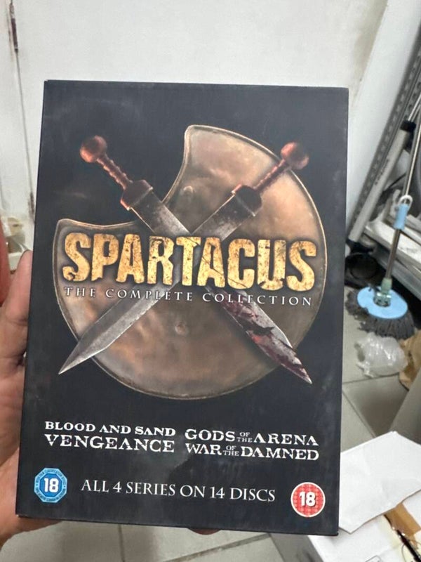 Spartacus All 4 Series On 14 DVD - Movies