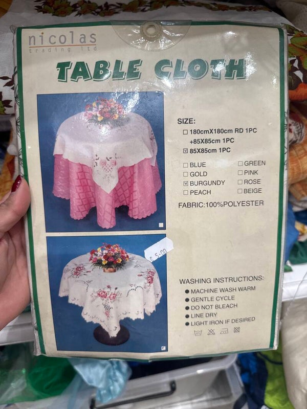 Table Cloth -Supplies ***