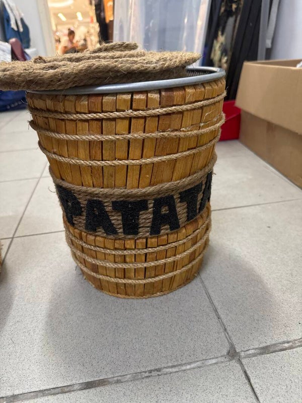 Patata bamboo basket- Supplies ***