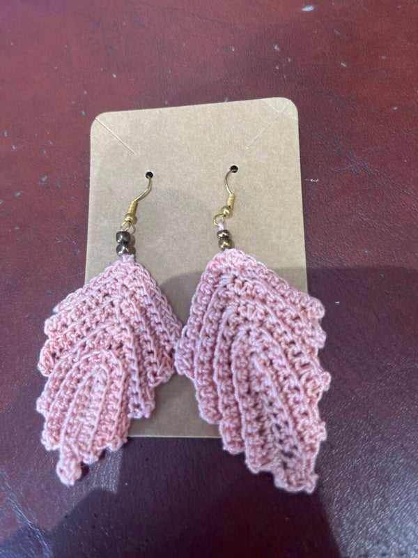 Crochet Handmade Earrings - Jewelry