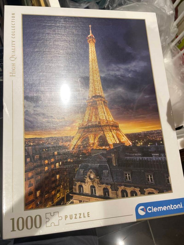 Eiffel Tower Puzzle 1000 PCs - New - Games
