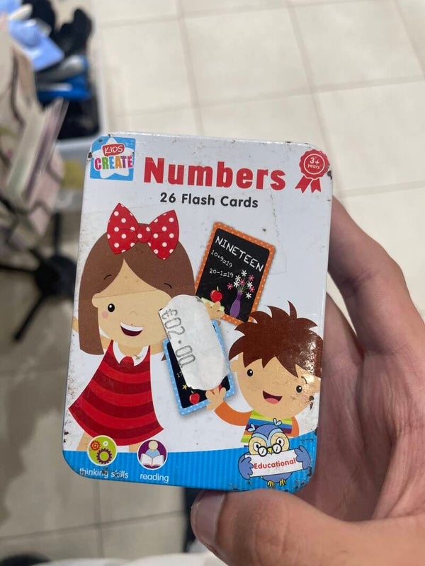 Numbers 26 Flash Cards - Games