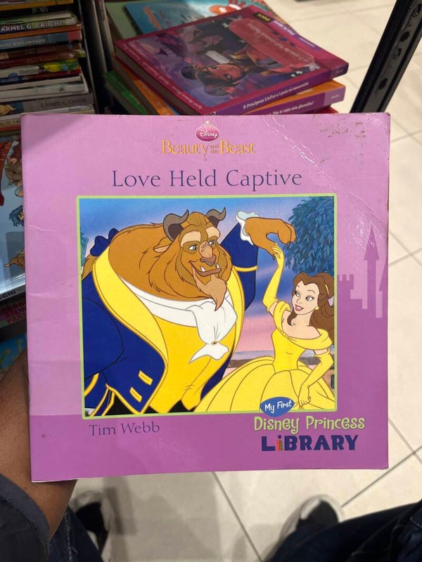Disney Beauty And The Beast: Love Held Captive - Books