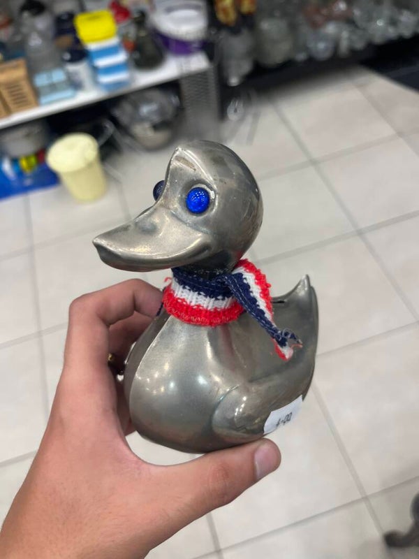 Brass Duck money Bank - Brass*