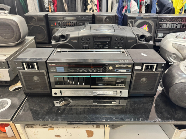 1980s AIWA Portable Radio Cassette Stereo - Vintage