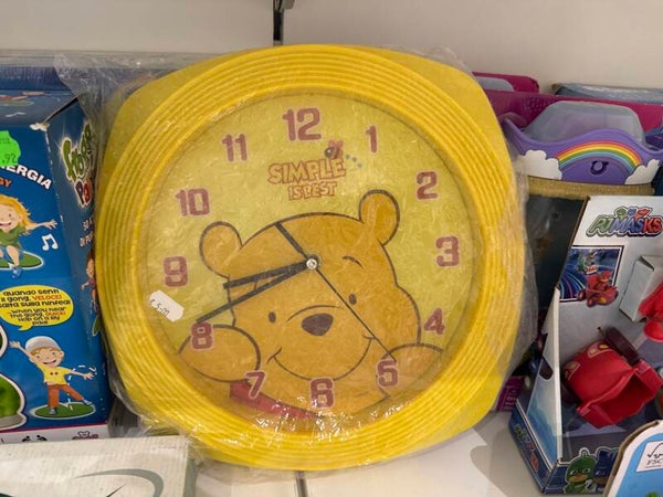 Winnie the Pooh Analog Wall Clock - Supplies***