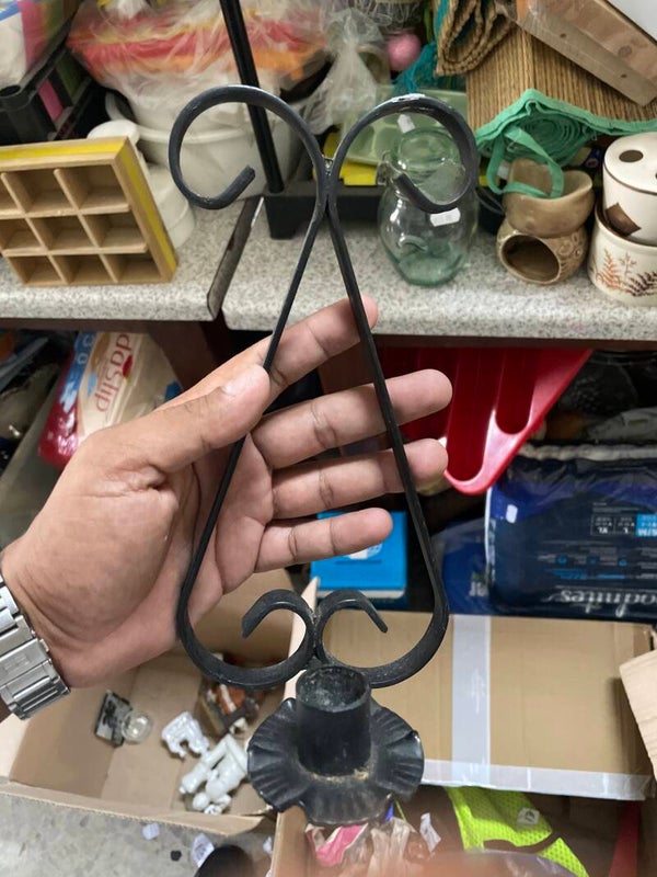Metal Candle Holder
