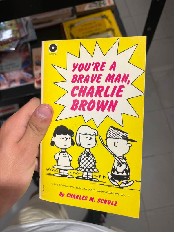 Your a brave Man Charlie Brown - Books*