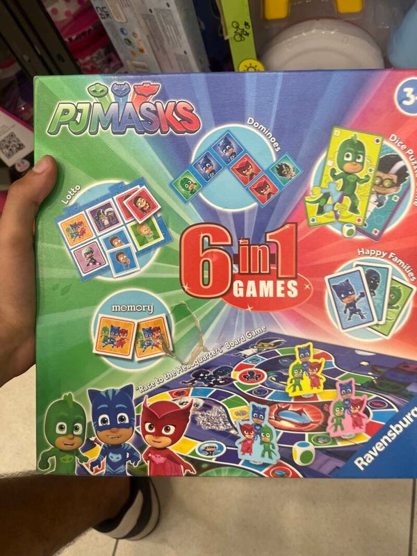 PJ Masks 6 in 1 Games - Games*