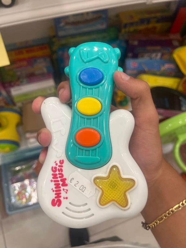 Shinning music miniature toy guitar - toys*