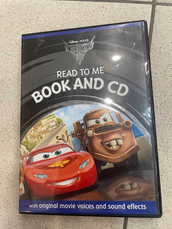 Disney Pixar Cars 2 Read to me Book and CD - Movies*