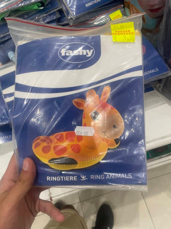Inflatable Ring Animal Floaty - Summer*
