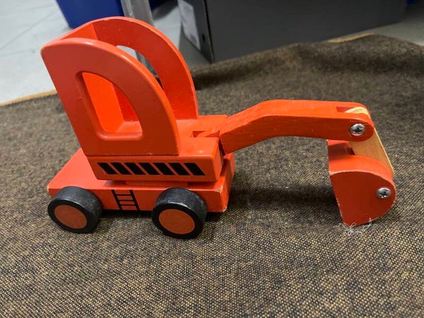 Wooden excavator- Toys***