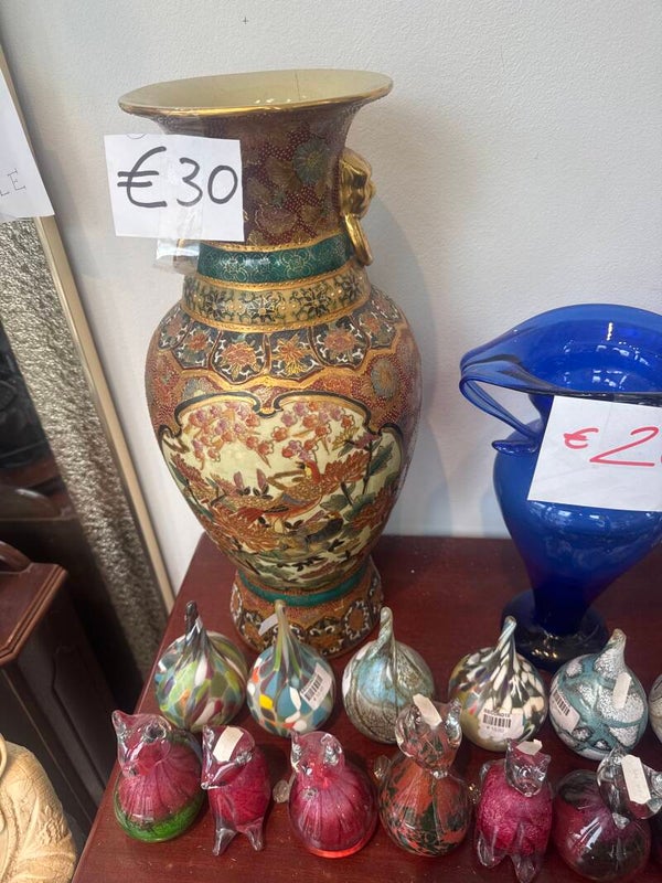 Satsuma-style Ceramic vase - Decor*