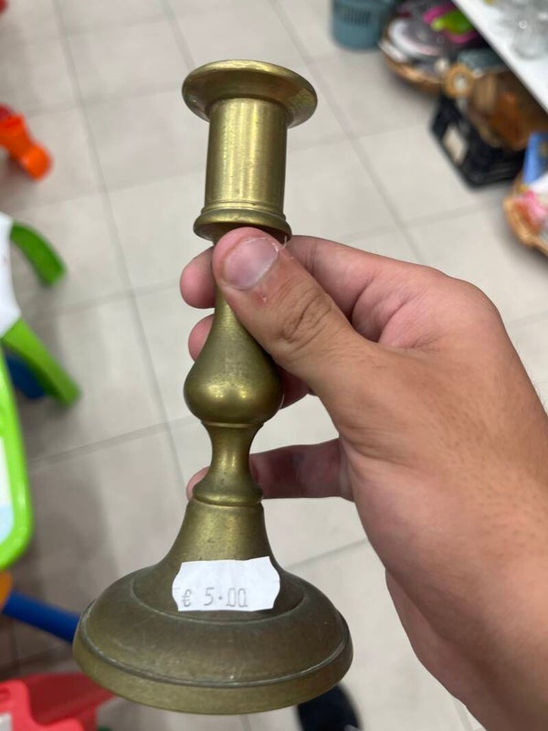 Brass Candle holder - Brass*