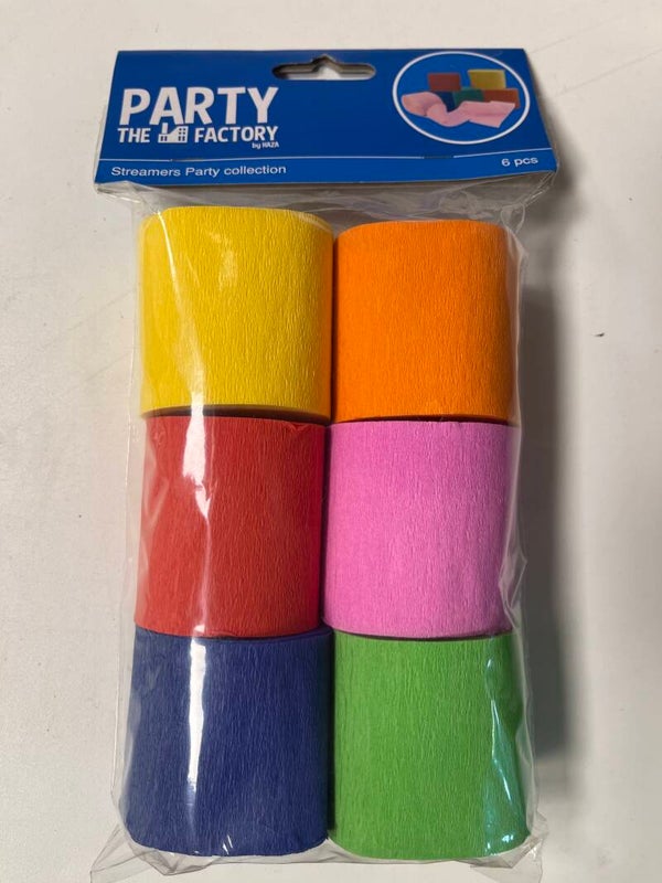 Streamers Party Collection - Stationery