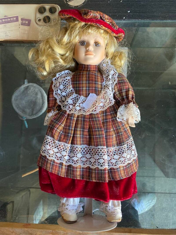 Porcelain Doll Medium - Collectible
