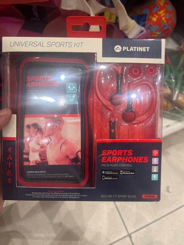 Sports earplugs set - Electric*