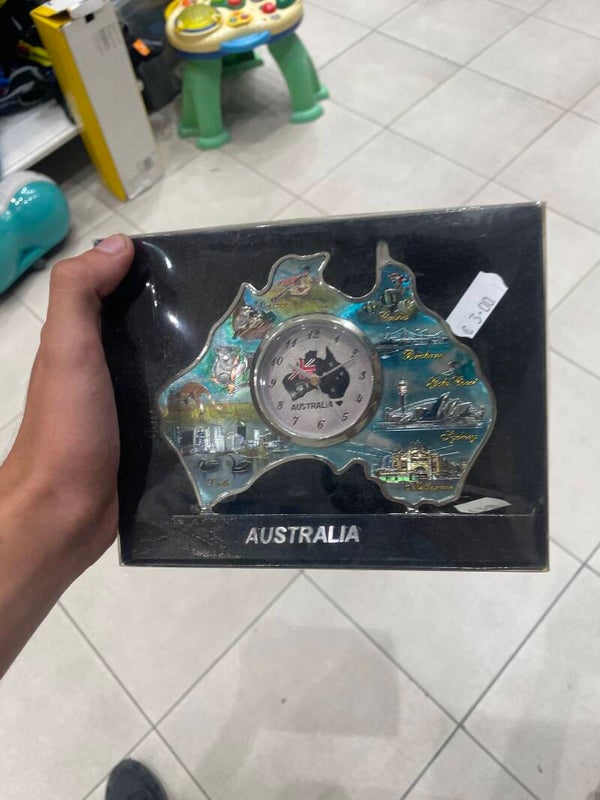 Australia clock - decor*