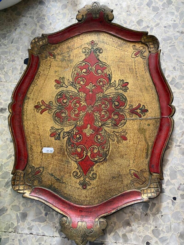 Wooden Tray - Vintage