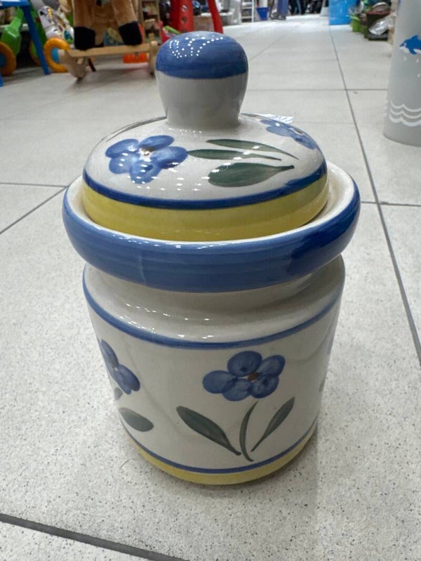 Hand painted ceramic pot-Supplies*