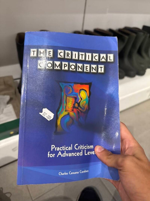 The Critical Component - University - Books