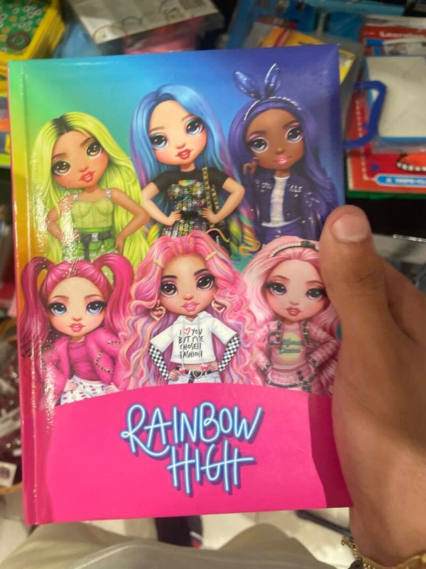 Rainbow High Notebook - stationary*