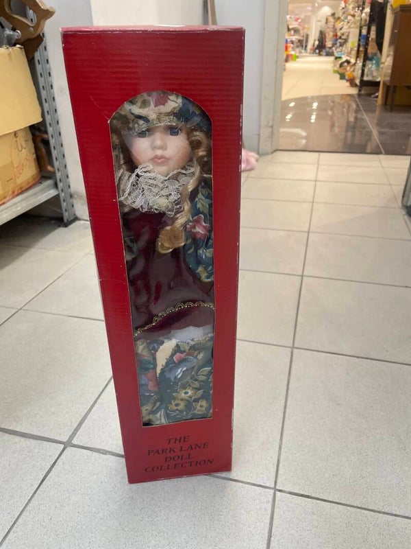 Vintage porcelain doll- Collectible ***