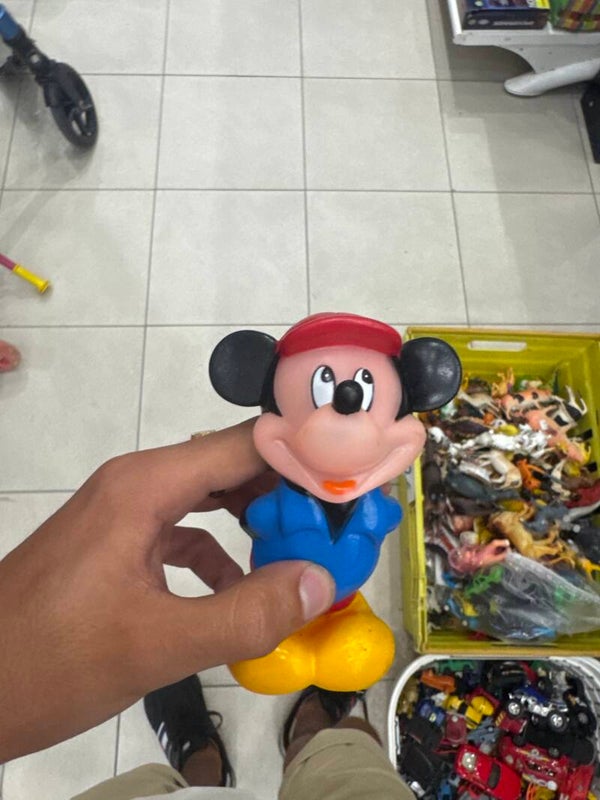 Mickey Mouse Squeaky Toy - toys*