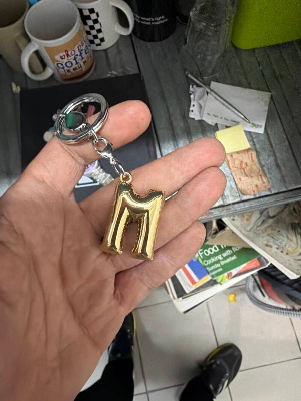 M Keychain - Collectibles