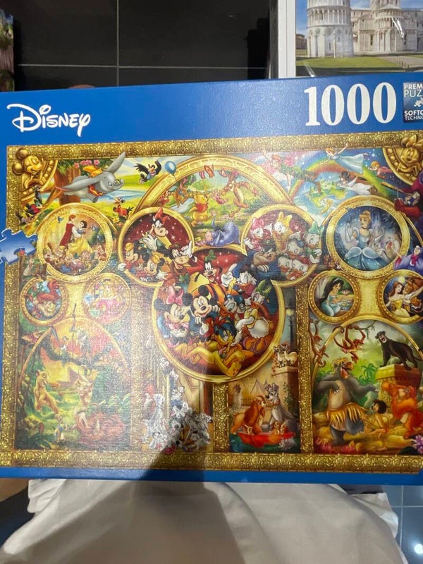 Disney Puzzle 1000 PCs - New - Games