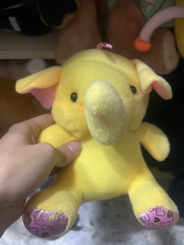 YELLOW ELEPHANT SOFT TOY~TOYS~**