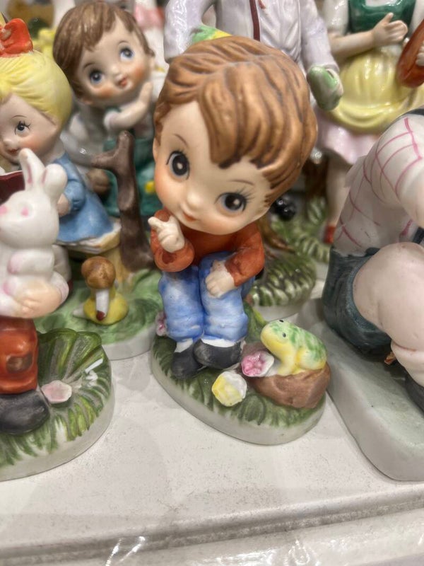 Ceramic Toddler Figurine - Figurines**