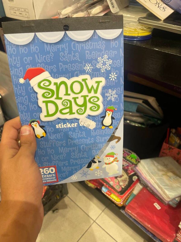Snowy Days sticker book - Stationary*