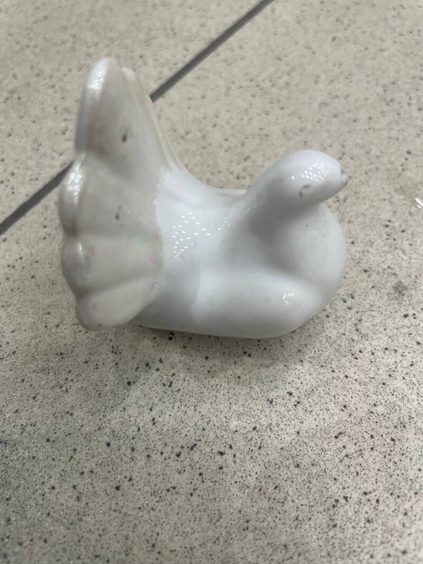 Ceramic Dove Figurine-Decor*