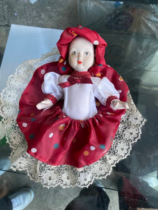 Porcelain Doll Small - Collectible