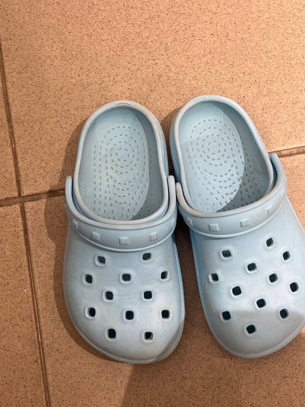 Boys Baby Blue Crocs - Size 29